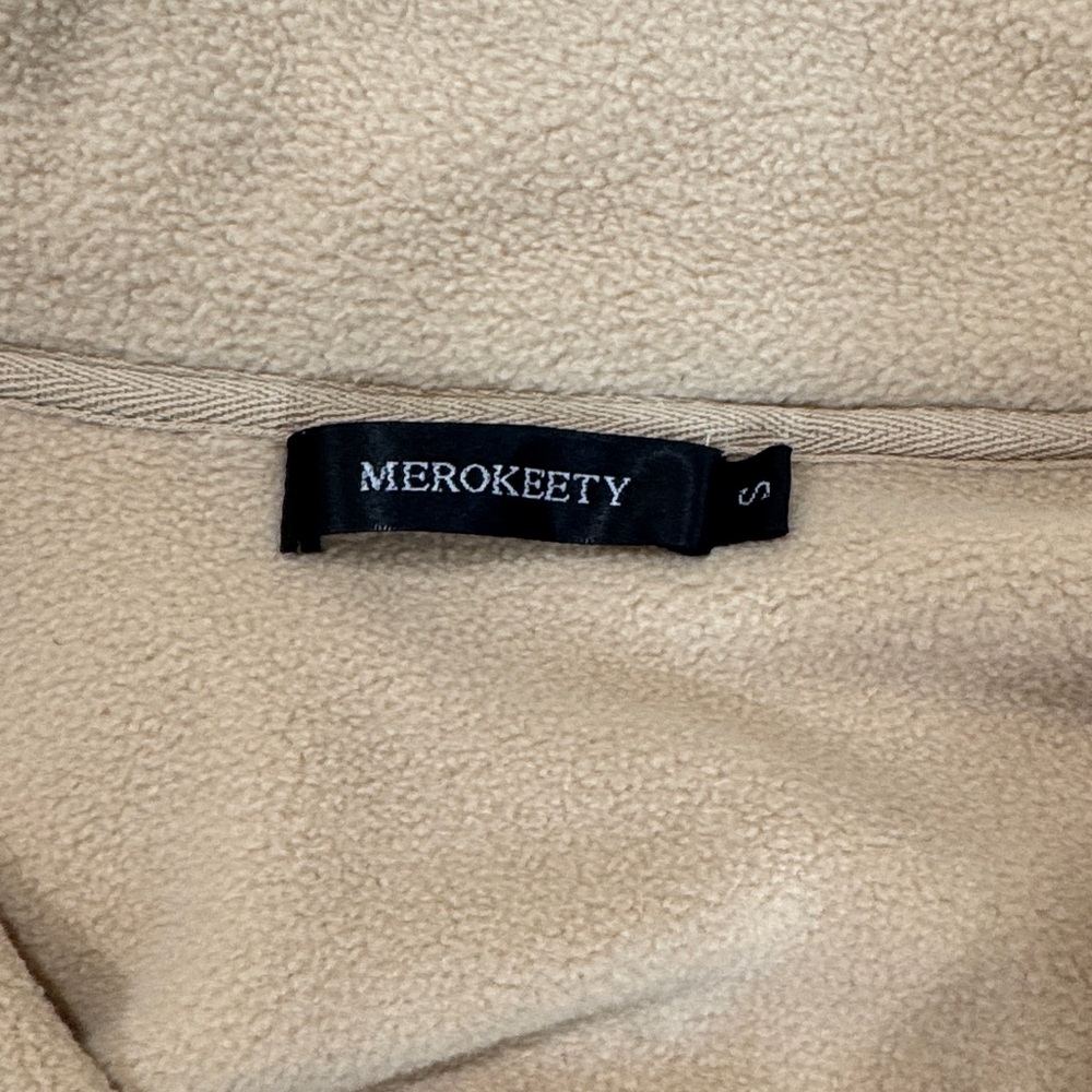 Tan Fleece Zip-Up Jacket - Picture 2 of 4